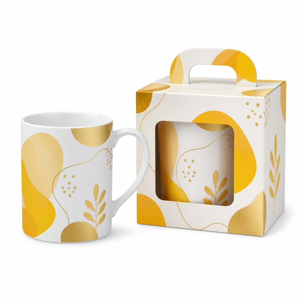 Caneca com Embalagem Personalizada